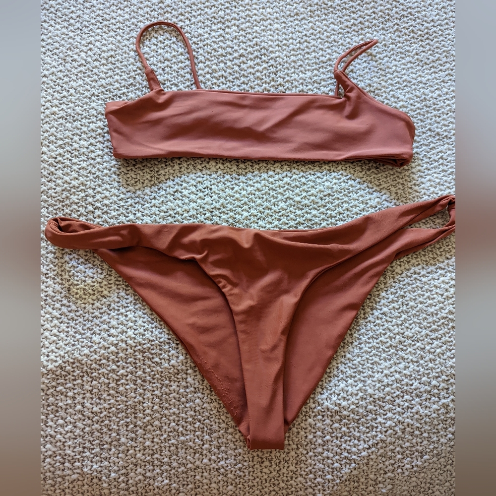 Ark Rust Orange Bikini Set - Picture 4 of 8
